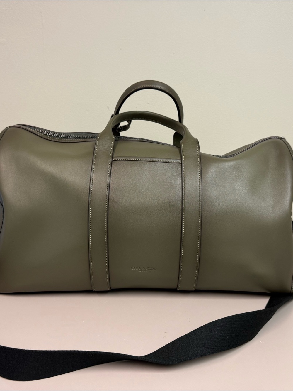 Coach Army Green Duffle